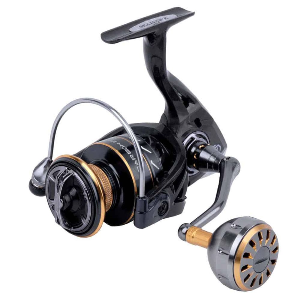 Shop Team Seahawk Carbon Pro RX Spinning Fishing Reel 2500 - 6000