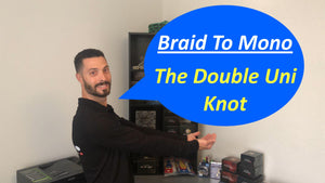How to Tie The Double Uni Knot (Braid To Mono)