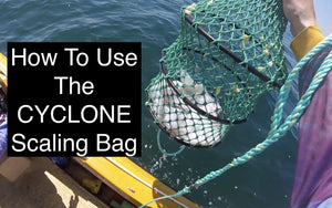 How To Use A Fish Scaling Bag - CYCLONE Heavy Duty Scaler 2020