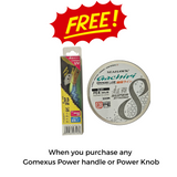 Gomexus Power Handle - Daiwa BG Plug n Play | Direct Fitment | Free Line and Lure Gift