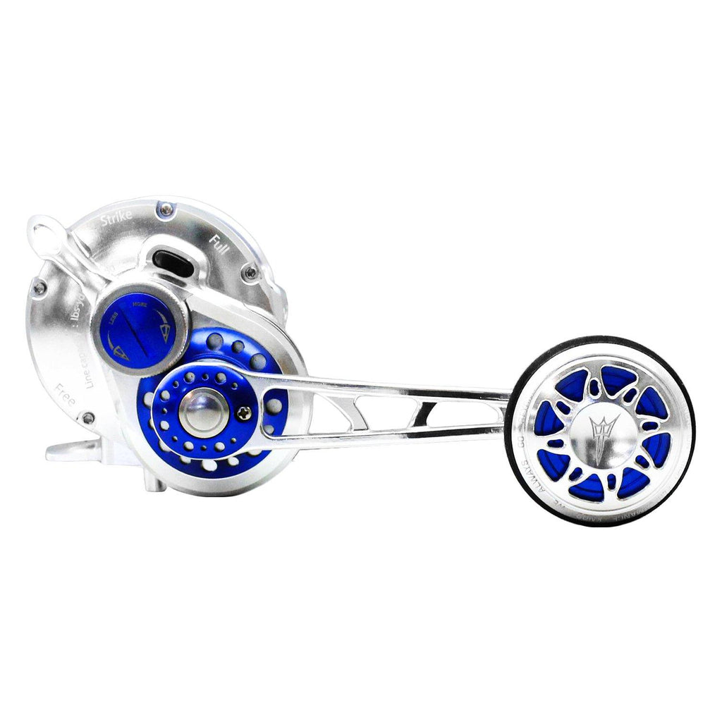 Buy NEXT Overhead Jigging Reel - Lever Drag Silver/Blue