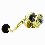 NEXT Overhead Jigging Reel Lever Drag - Gold - Reel Outfitters Co