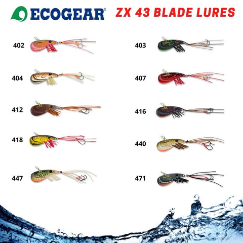 Ecogear ZX43 Fishing Blade Lure
