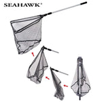 Team Seahawk telescopic Folding Landing Net - Reel Outfitters Co