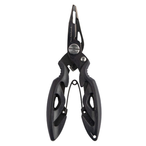 Titanium Team Seahawk Split Ring Fishing Pliers & Braid Scissors Black