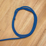 Marine Rope - Blue-Black zig zag - 6mm - Cams Cords