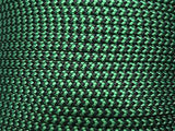 Marine Rope - Green-Black zig zag - 6mm - Cams Cords