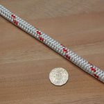 Marine Rope - White with Red Flecks - 14mm - Cams Cords