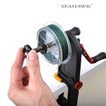 Seahawk Fishing Line Spooler Reel Winder Spooling System Bench Mount PORTABLE - Reel Outfitters Co